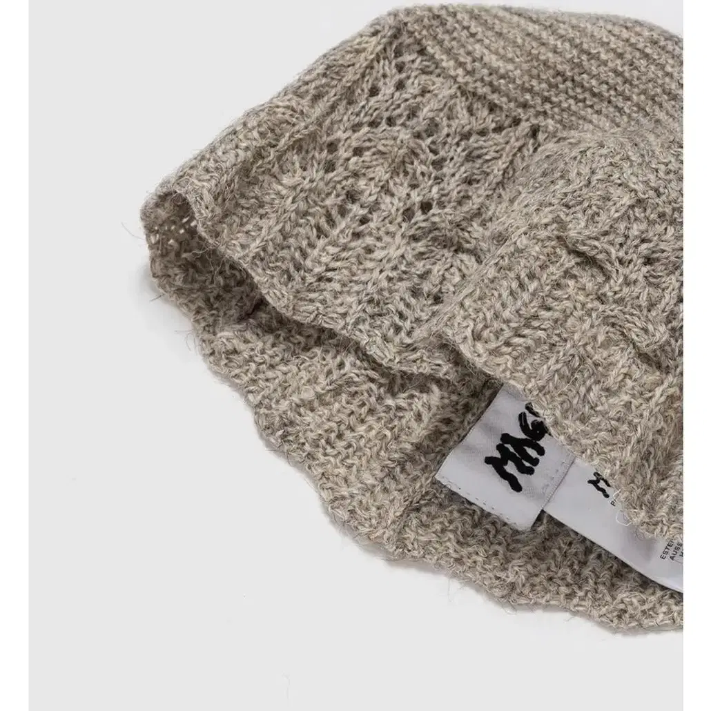 마리아노 magliano 22aw borrowed lace beanie