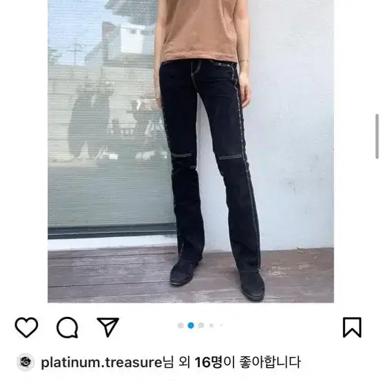 빈티지 레더 팬츠 dolhouse leather pants