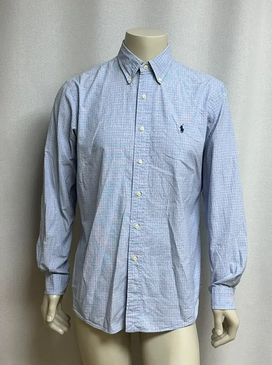 Polo Ralph Lauren Long-sleeved Karati Shirt Nambu (L) (Plaid)