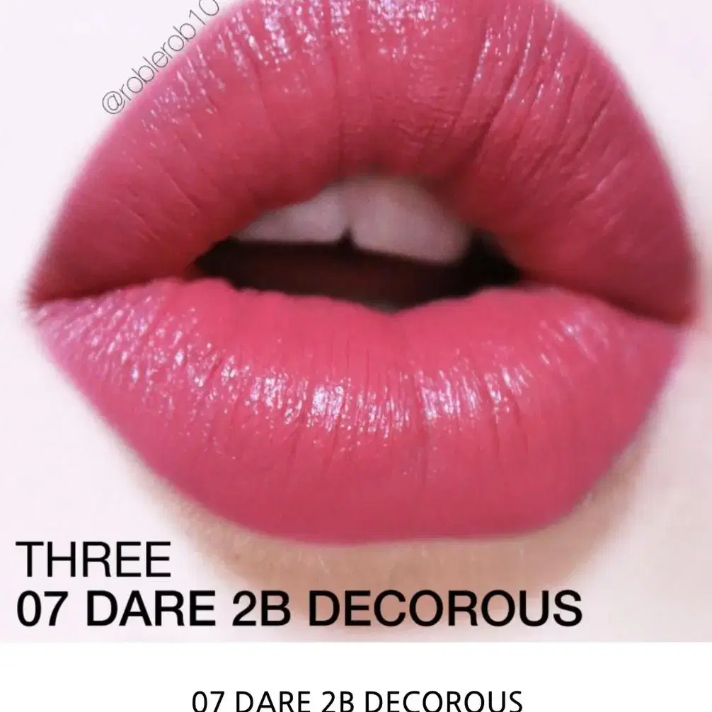 쓰리 립스틱 데어투비데코러스Three 07 DARE 2B DECOROUS