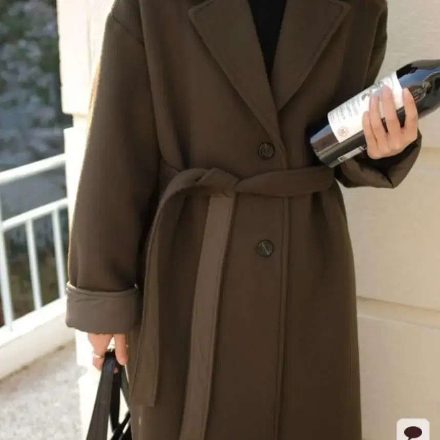 98도씨 오트 OAT TC Wool coat 카키브라운