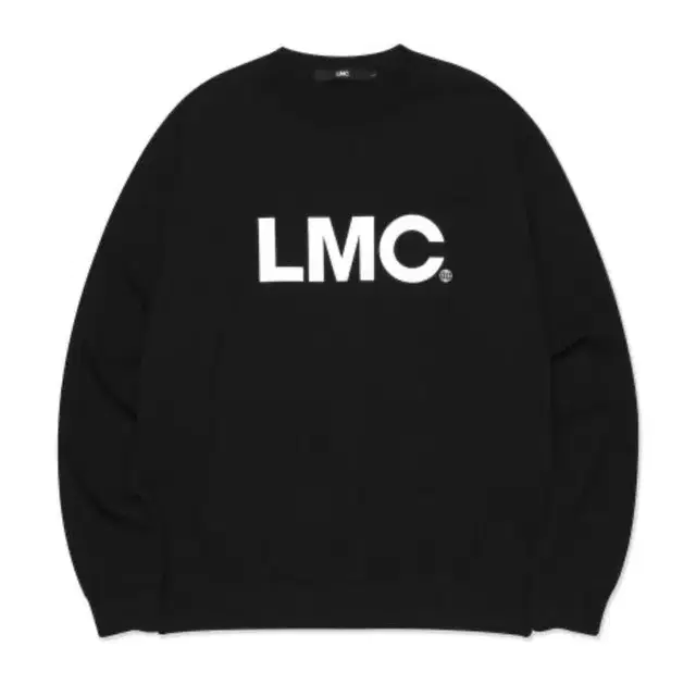 LMC 로고 맨투맨 블랙 L