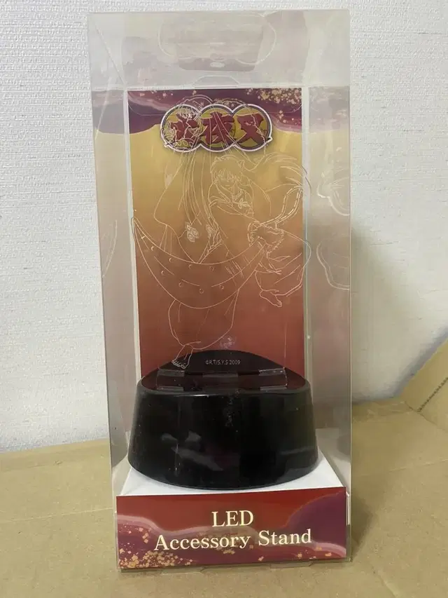 이누야샤 led 아크릴 악세사리보관