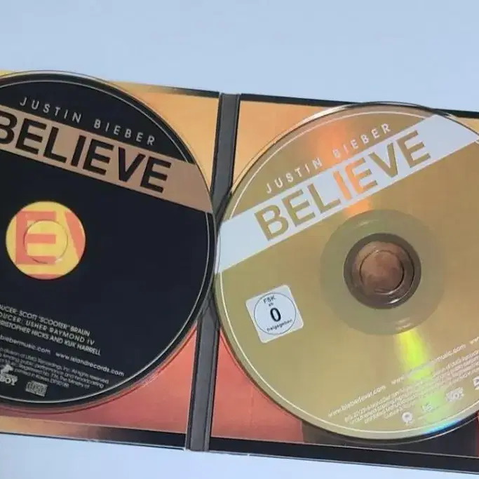 저스틴 비버 Believe 디럭스 앨범 시디 CD