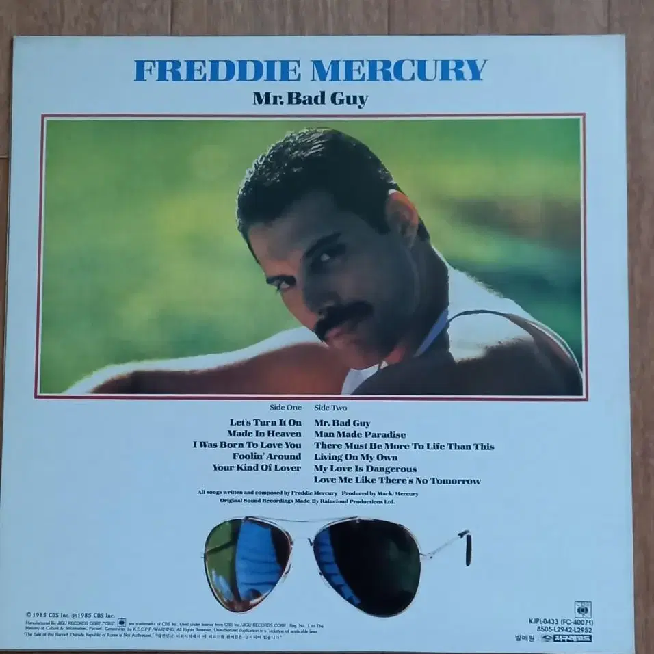 Freddie mercury queen lp 프레드머큐리 엘피