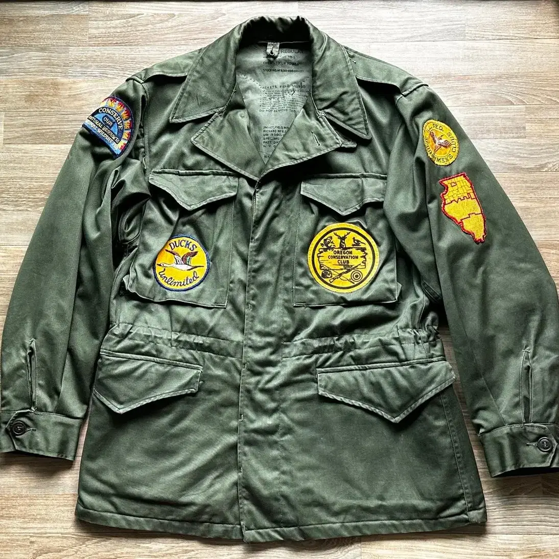 M1950 필드자켓 1951년제 us army OG