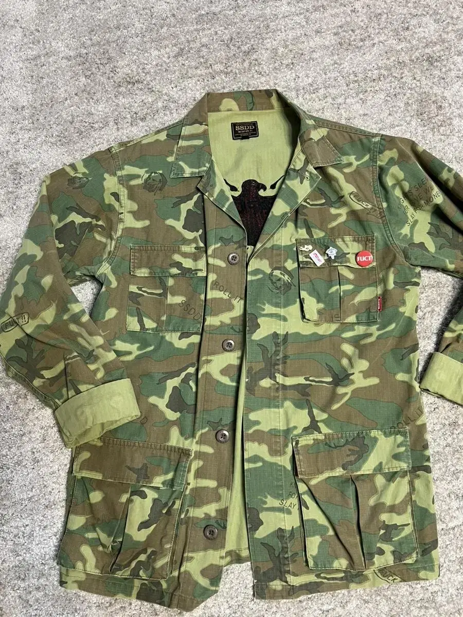 Puck FUCT SSDD Military Jacket