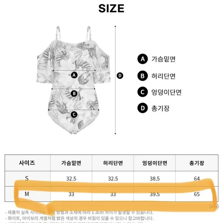 [새상품] 신상 플라워 모노키니(네이비/M)