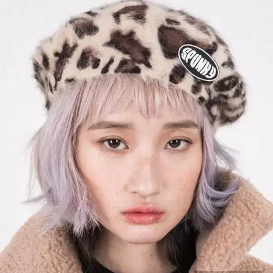 Leopard beret