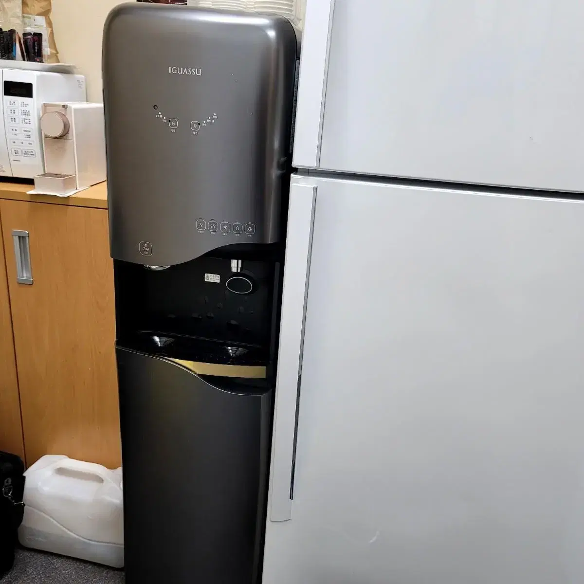 Ice water dispenser