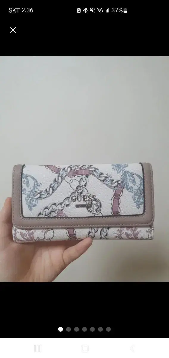 게스 장지갑 guess wallet