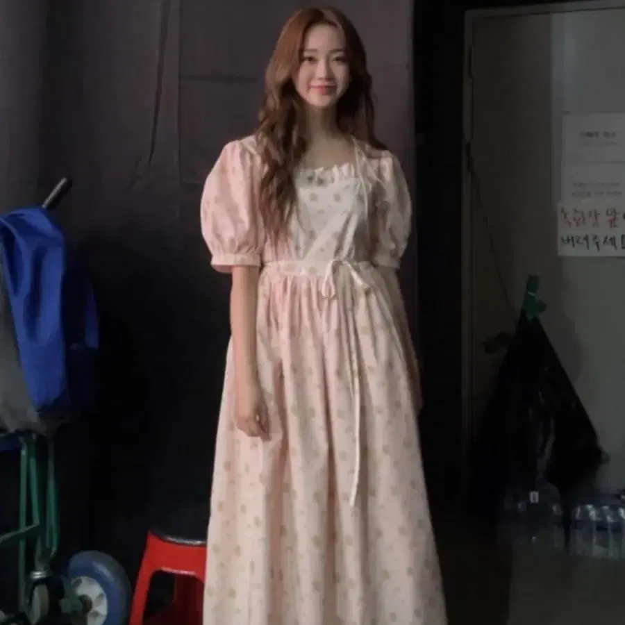 로브네브 cottage dress 핑크 원피스 새상품