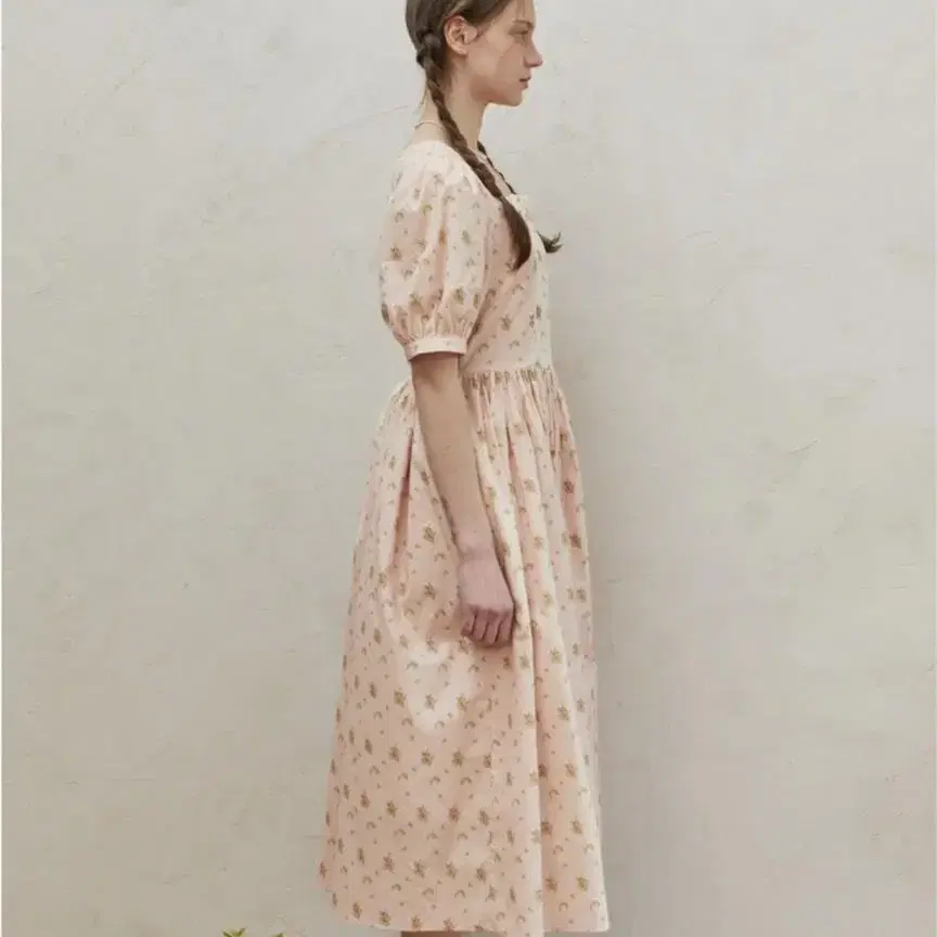 로브네브 cottage dress 핑크 원피스 새상품