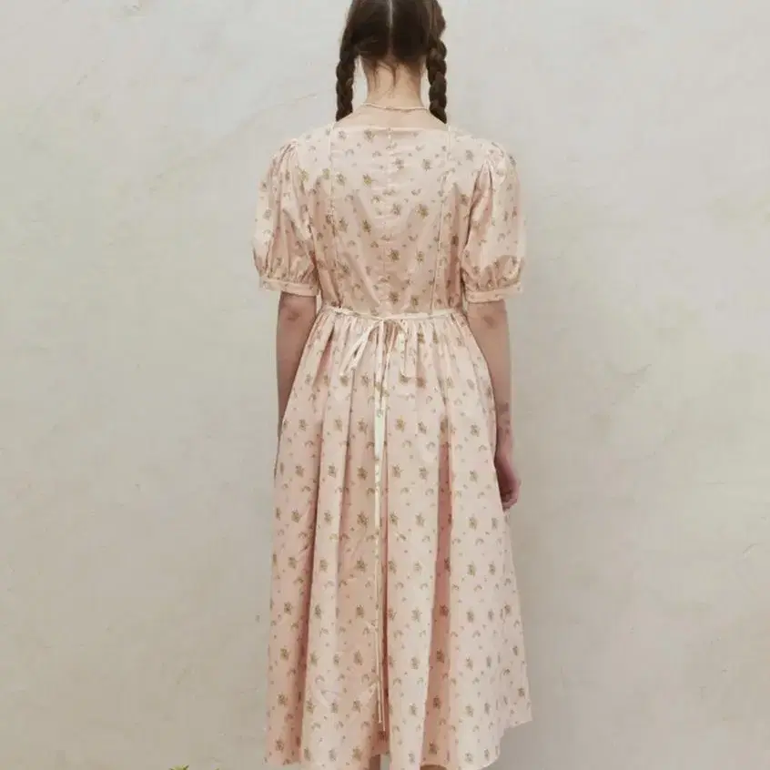 로브네브 cottage dress 핑크 원피스 새상품