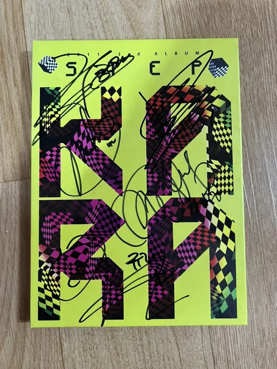 KARA handwritten sign album