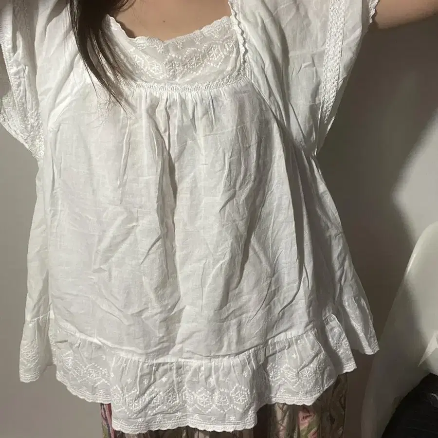 vintage lace blouse