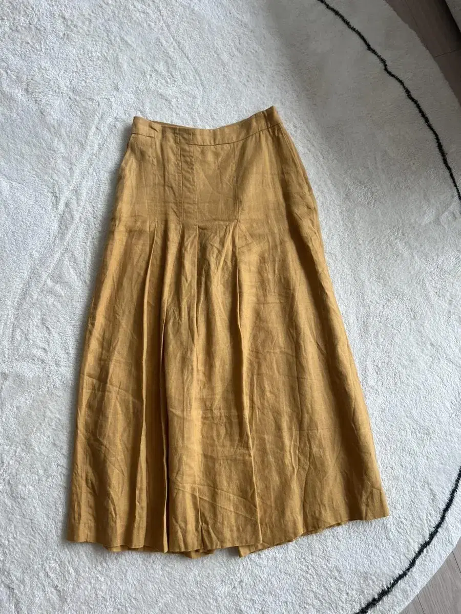 Zara Linen long-skirted trousers almost new