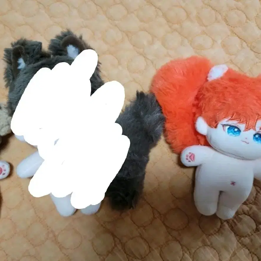 무속성 속성 10cm, 5cm 솜인형 양도