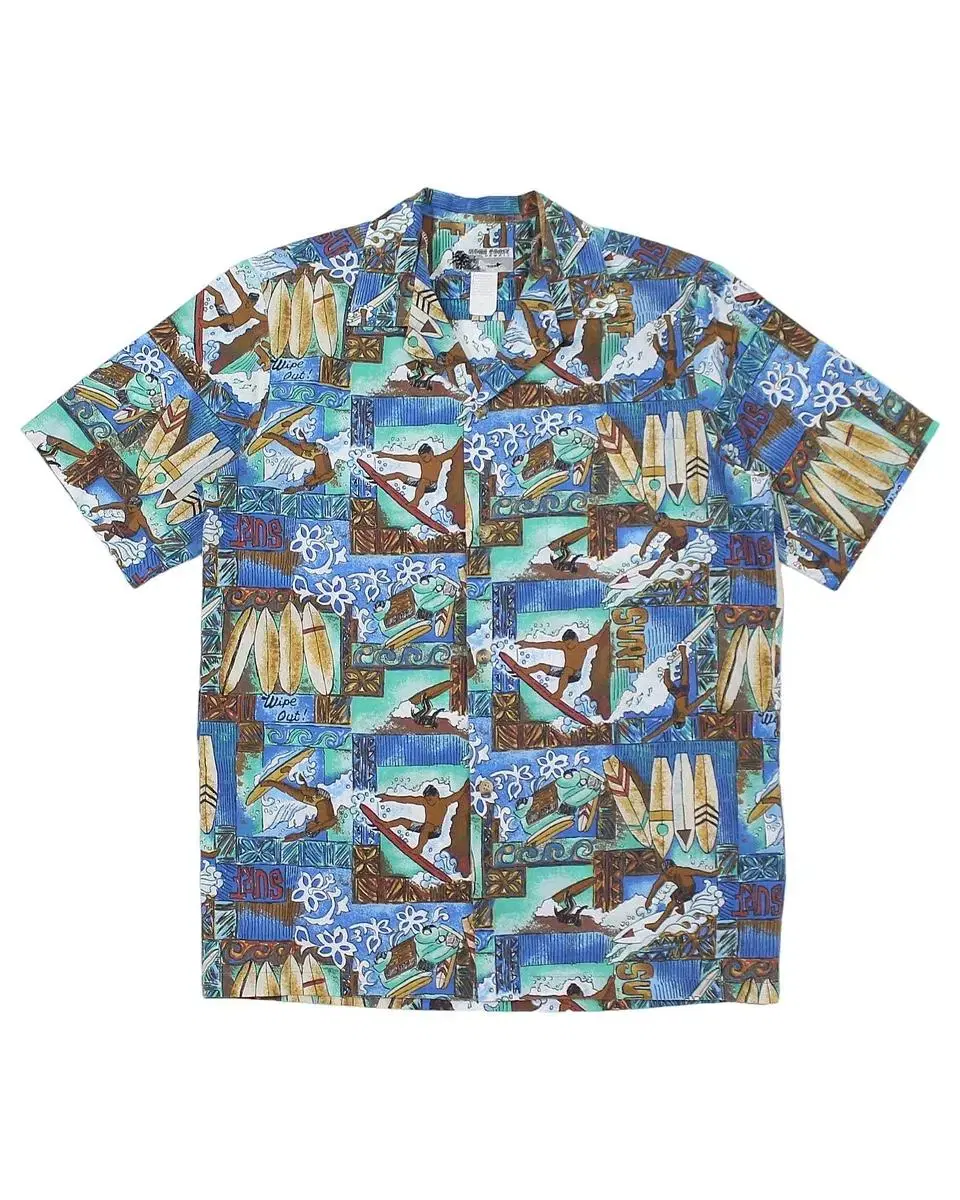 [100] Kona Coast Kona Coast Hawaiian aloha shirt unmade