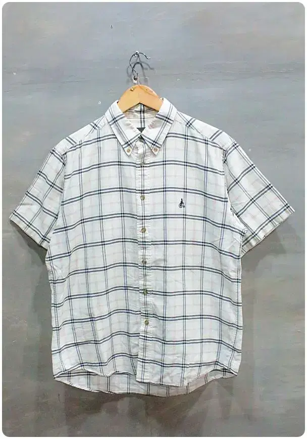 [100] Vinpole Old School Short Sleeve Check Shirt (30% off)