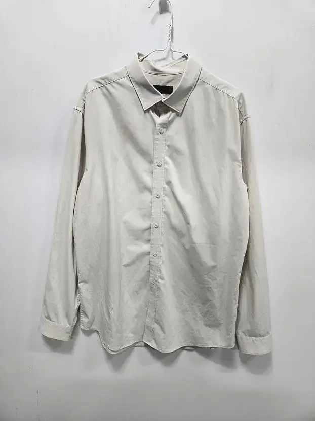 LANZI Long-sleeved beige basic shirt Unisex 110 / 332142