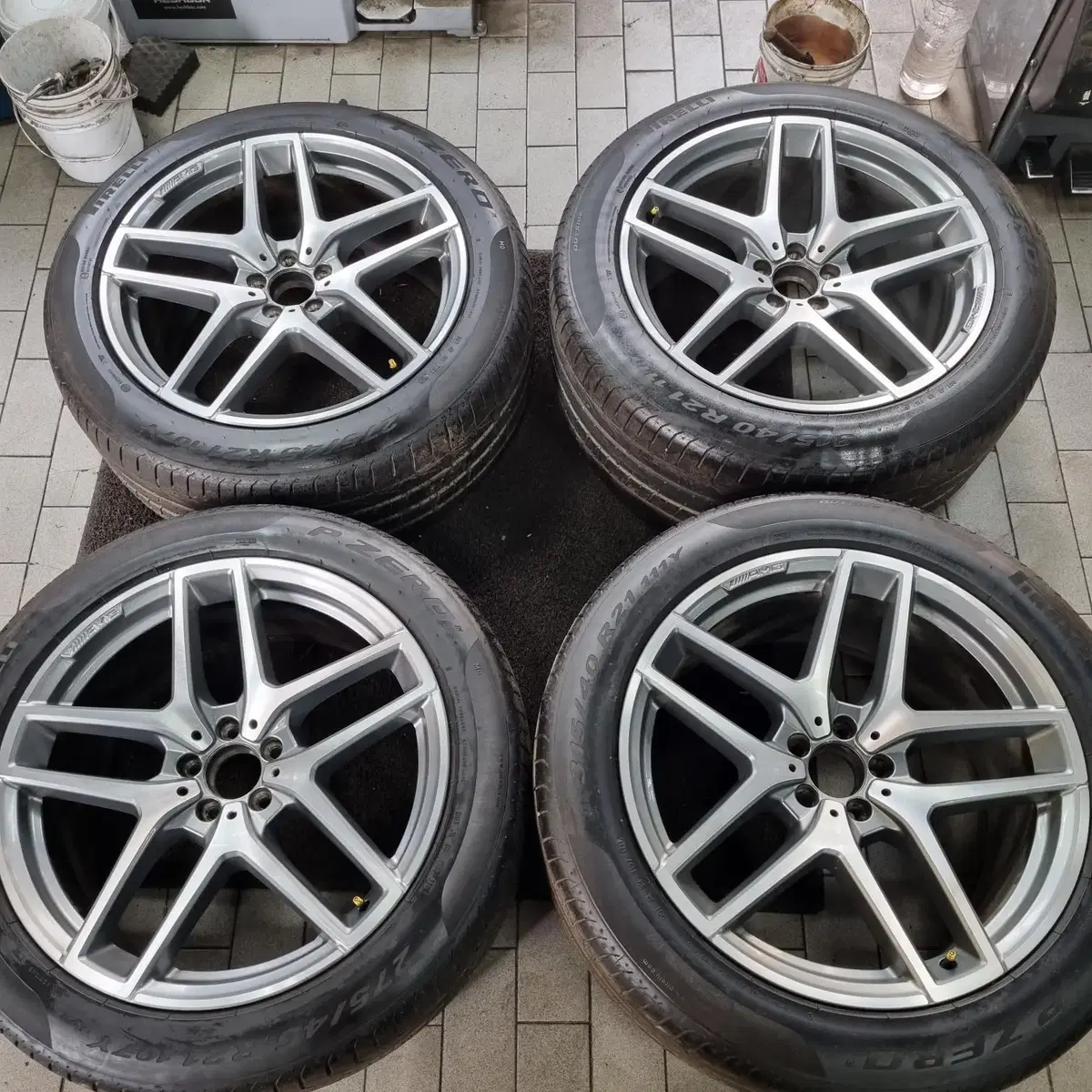 벤츠gle 43 amg 21인치 휠타이어 판매