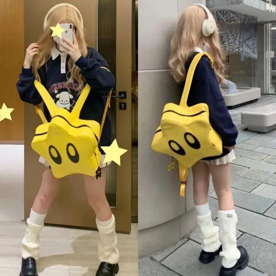 [Harajuku] Star-shaped backpacks