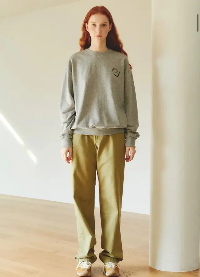 페스토 pesto cotton pants olive