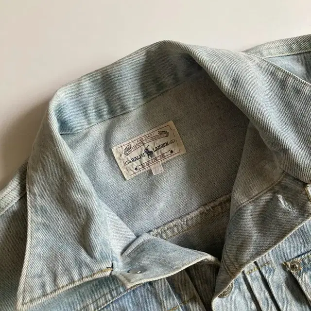 Polo denim trucker jacket : L