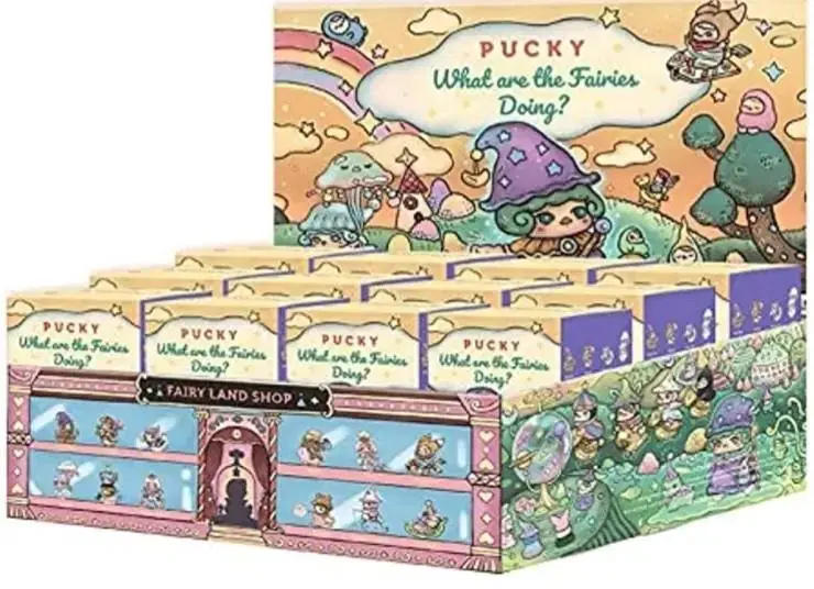 (12-piece set) Popmart Pooky's Daily Life Small Box Unsealed Contents