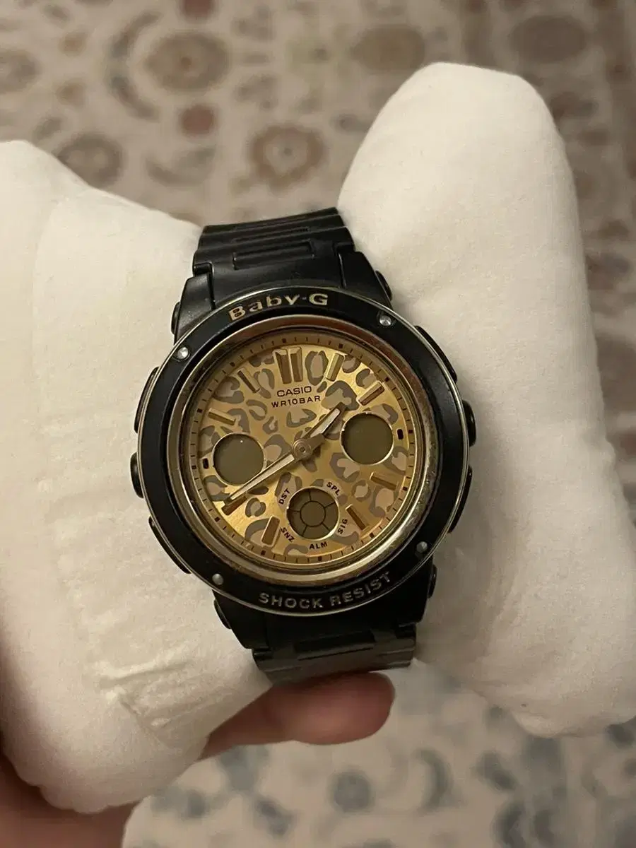 G-Shock Watch Black Gold