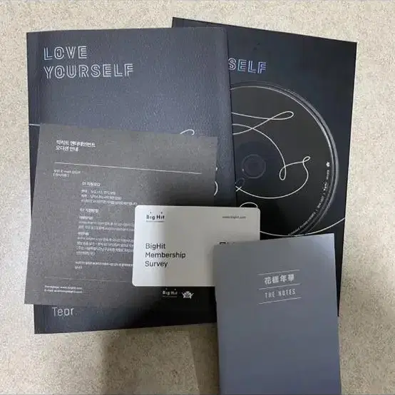 방탄 tear, her 앨범