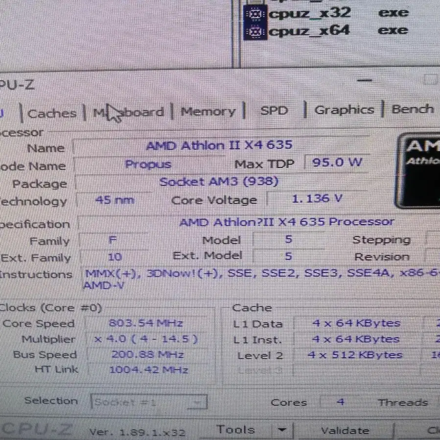 컴퓨터 AMD 애슬론2 X4 635 4만