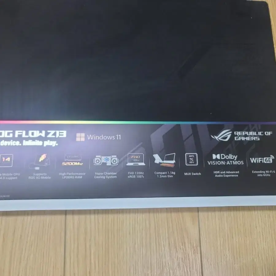 ASUS 로그 플로우 Z13 GZ301Z black