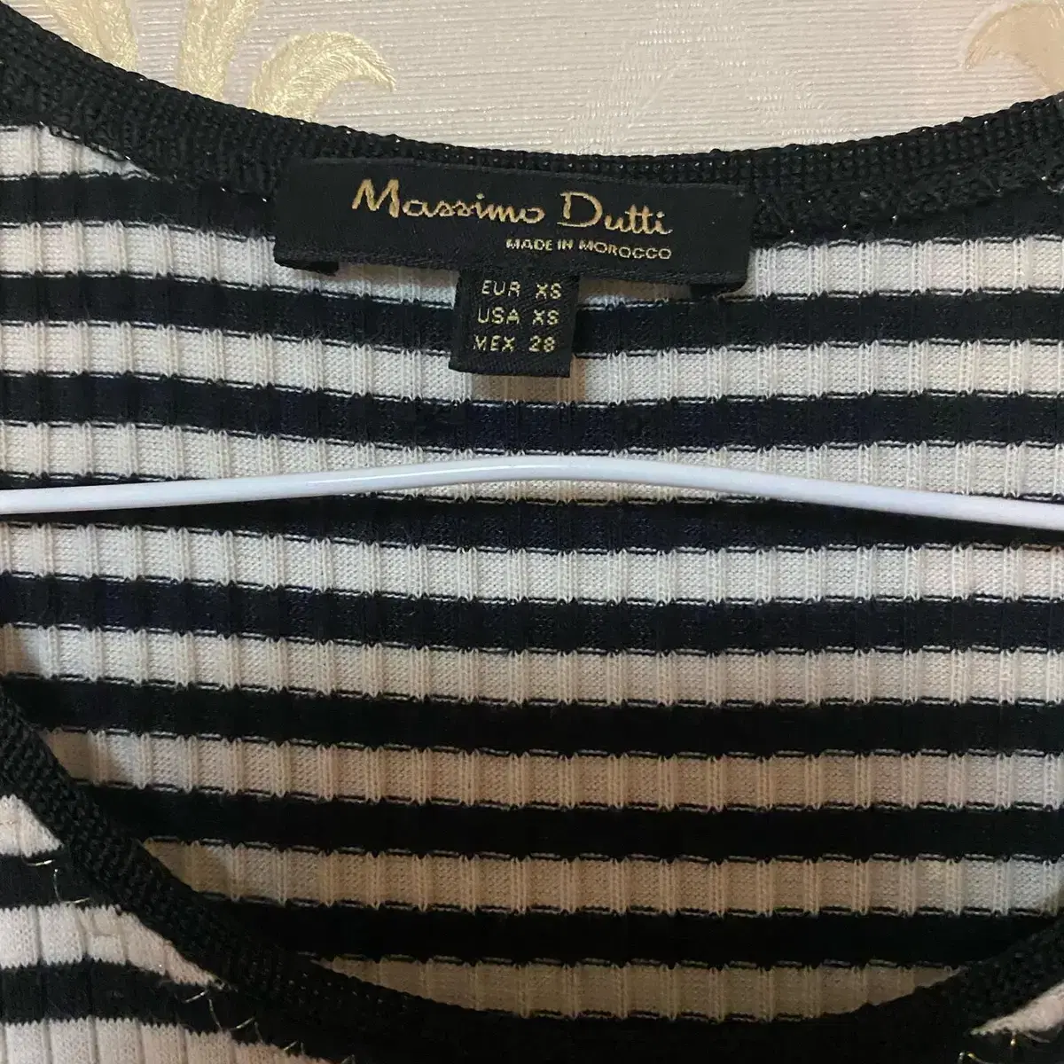 마시모 두띠 massimo dutti 민소매 스트라이프 원피스