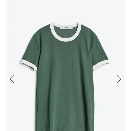 kloke veli ringer tee (bottle green) s