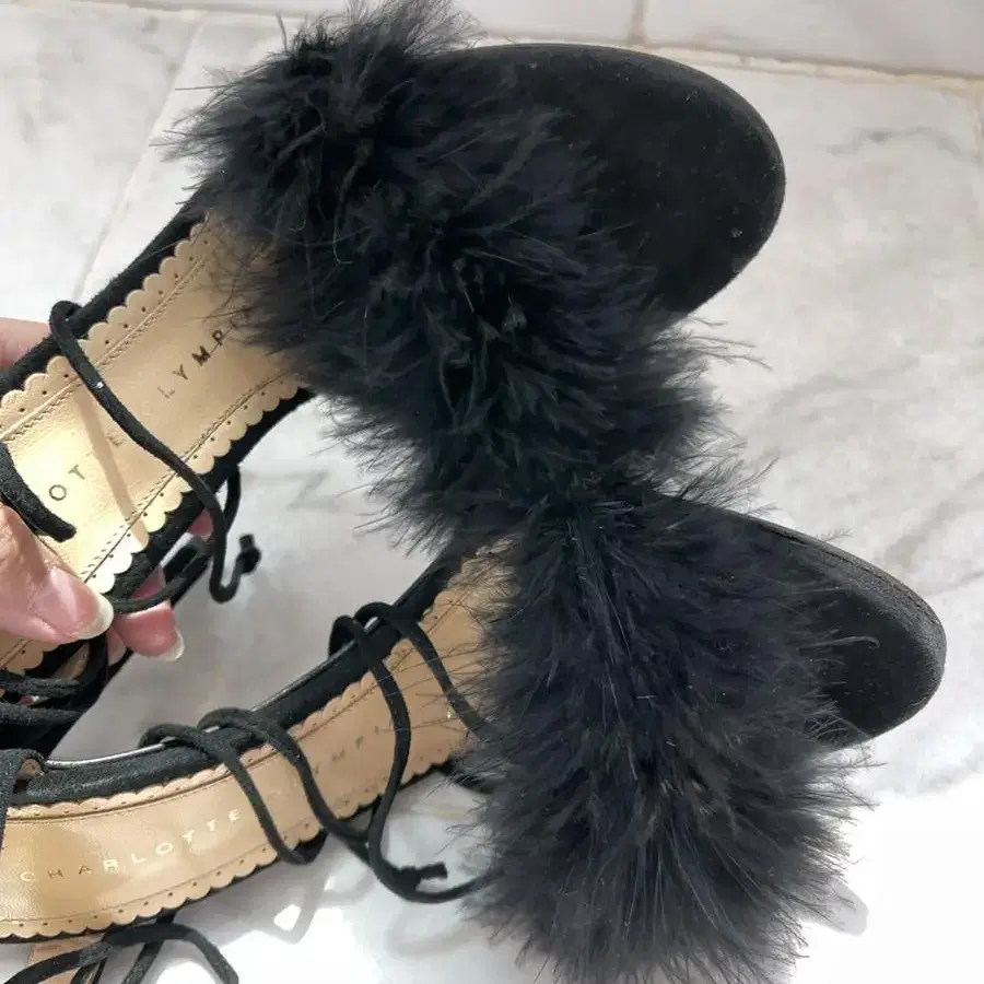 [정품]샬롯 올림피아(Charlotte Olympia)샌들 size36