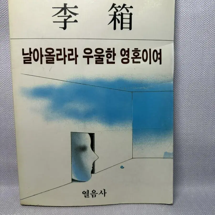 이상 시선 날아올라라 우울한 영혼이여/열음사/1986년초판