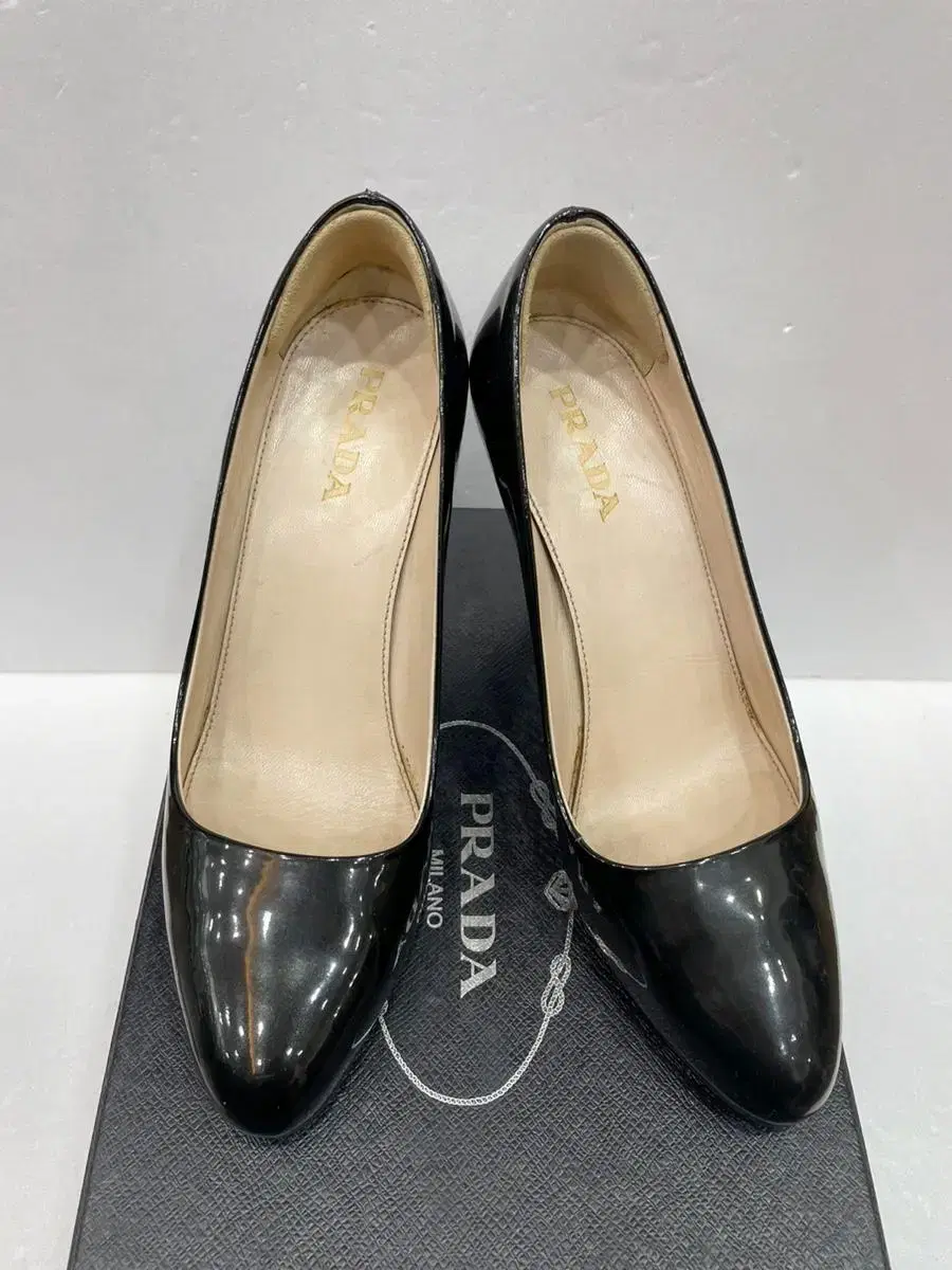 Genuine) Prada Shoes Stiletto Pumps Heels 36 vahn 10cm