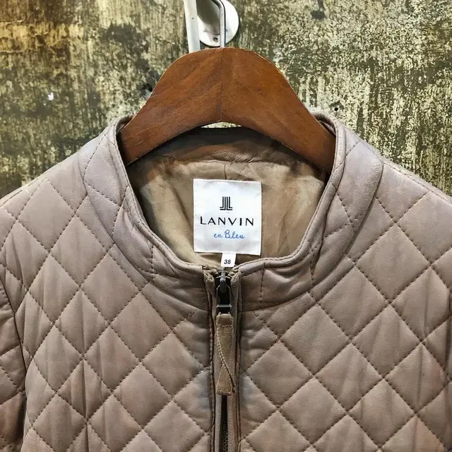 lanvin 랑방 가죽 자켓