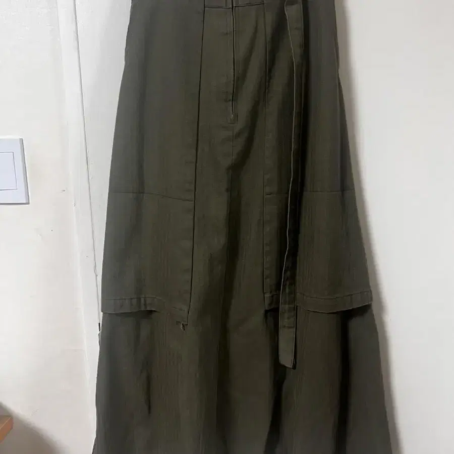 cargo long skirt