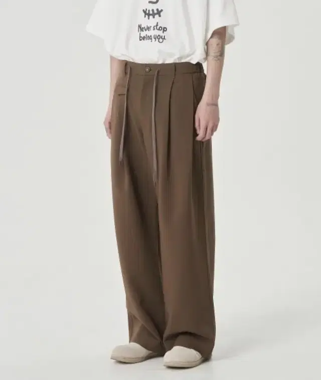 노운 half banding wide pants 0사이즈 판매