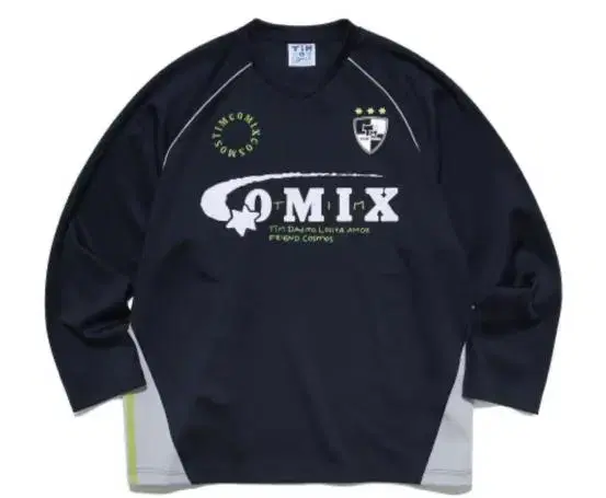 (L) 팀코믹스 FC tim comix player jersey navy