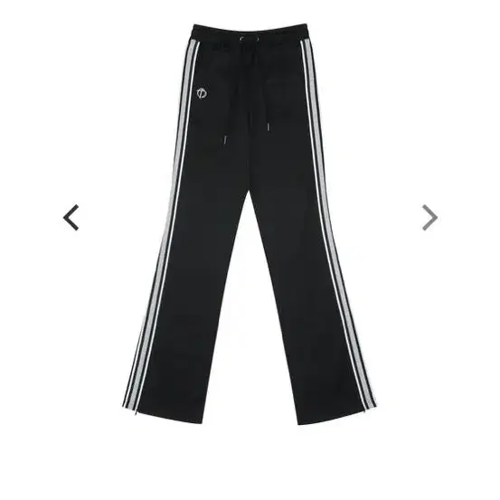 [더오픈프로덕트] TAPED JERSEY TRACK PANTS BLACK