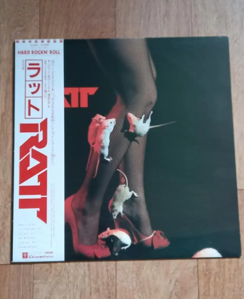 ratt lp 래트 일본반 엘피