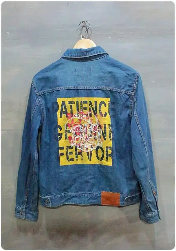 [L] Ebisu Changseung Artwork Denim Jacket (40% off)