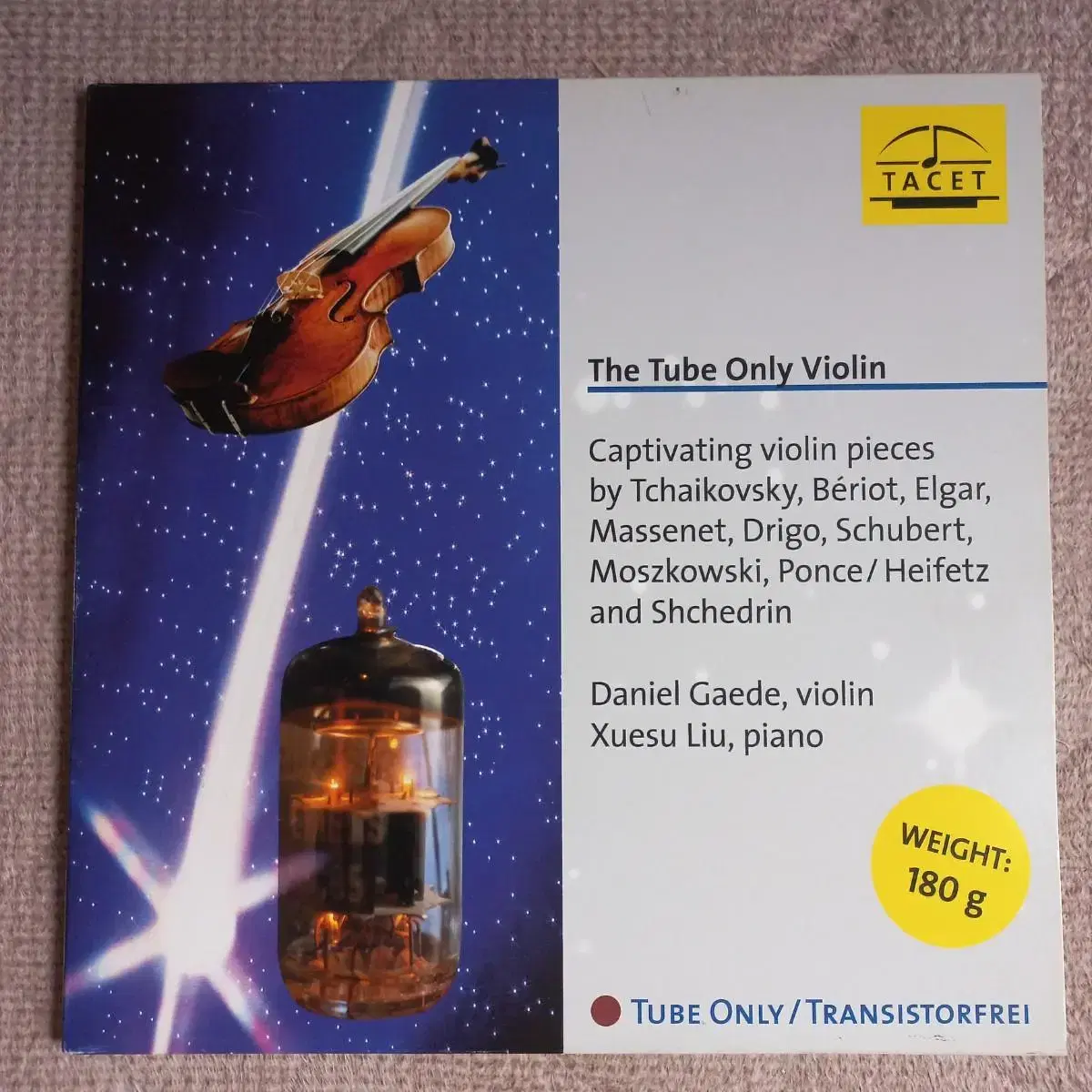 Lp중고 Daniel Gaede : The Tube only Violin