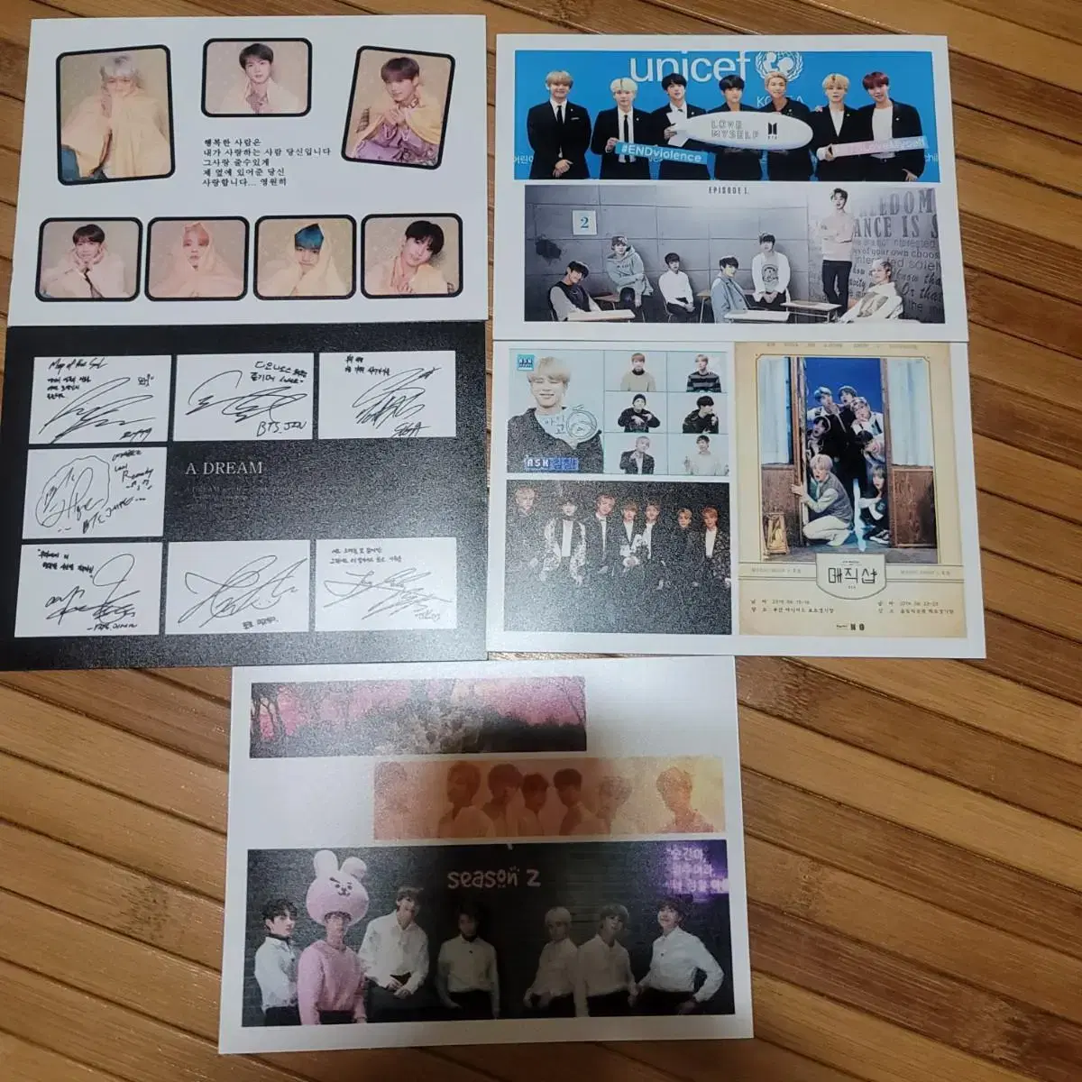 I sell BTS photos.