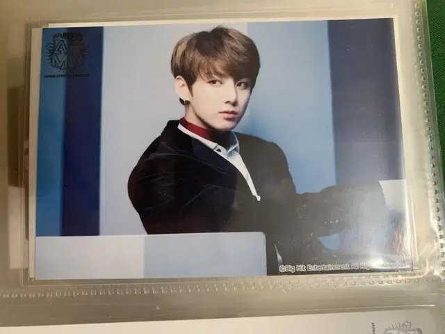 BTS jk 정국 일본 팬클럽 fc 가입 인화사진