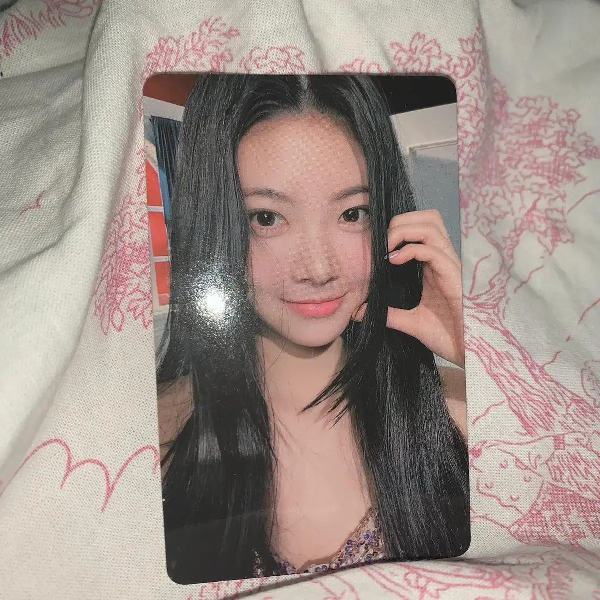 le sserafim hong eunchae fearless album photocard fearless